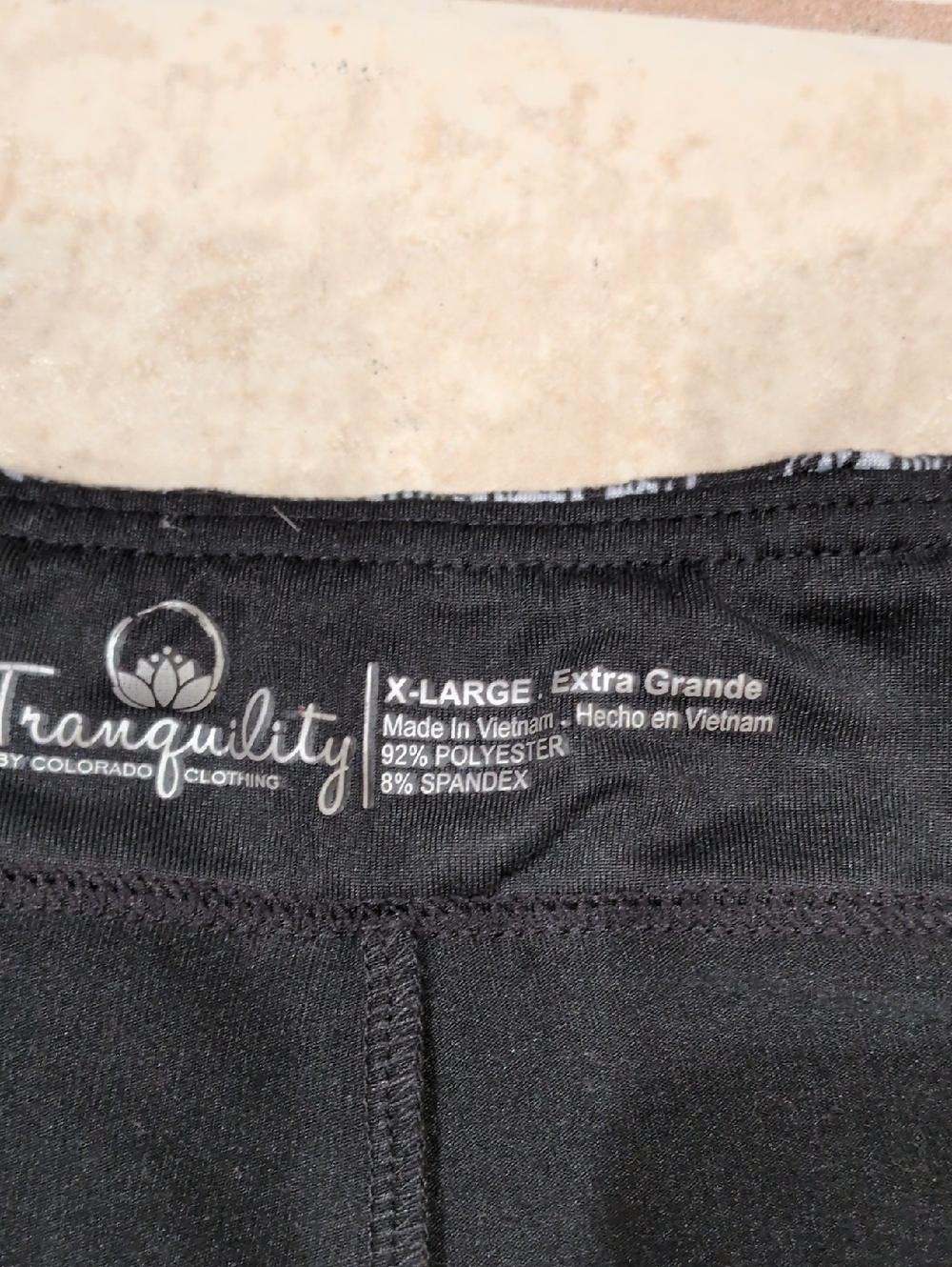 Tranquility Floral Athletic Skort Size XXL - Picture 3 of 5